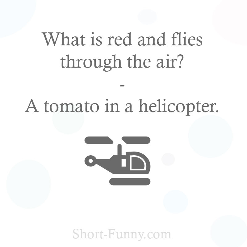 Tomato Helicopter Humor