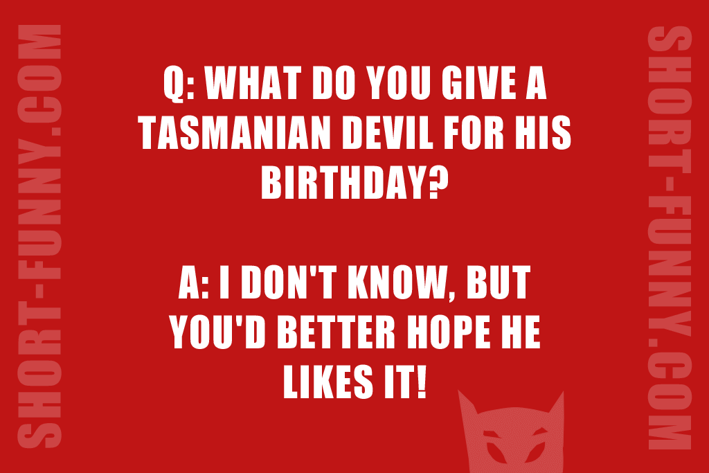 Tasmanian Devil Gift Rule