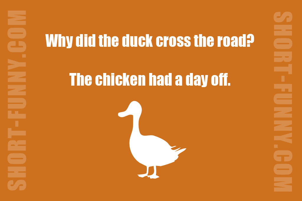 Chicken cross the road joke