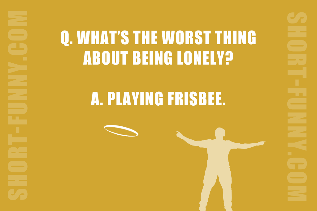 Funny frisbee joke