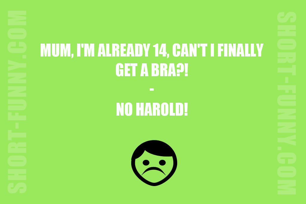 Denied Bra Joke