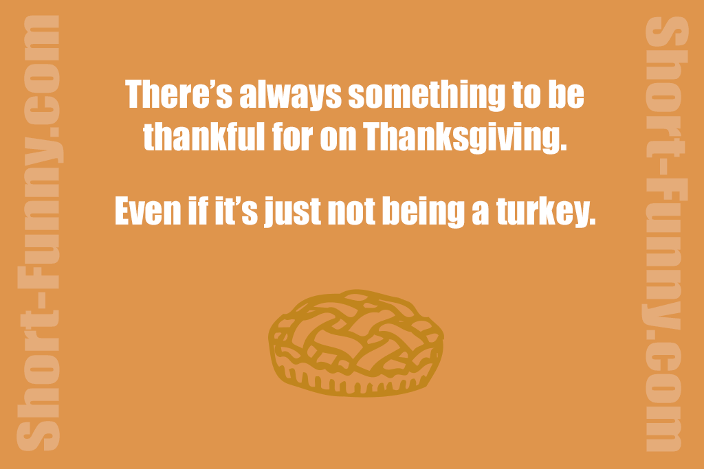Thanksgiving Necessities Humor