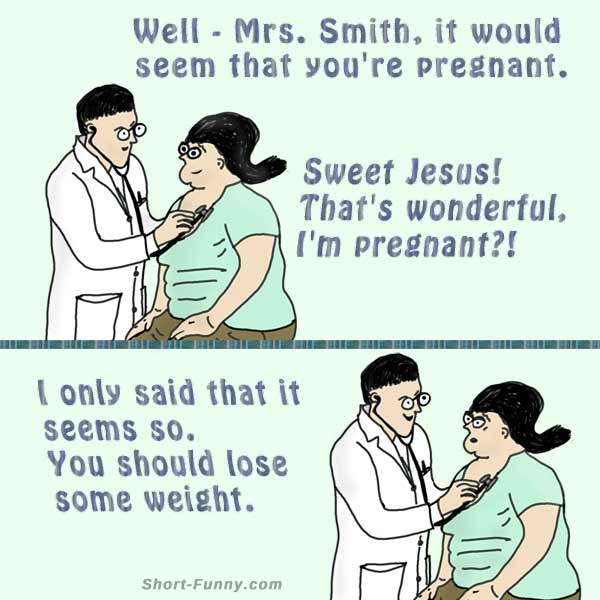 Dark Humor Joke Pregnant