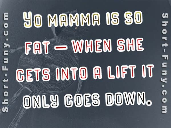 best yo mama fat jokes